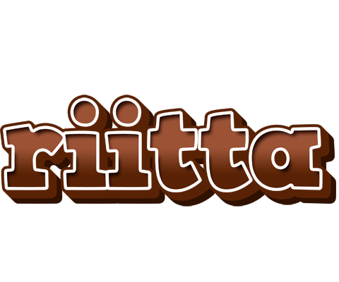 Riitta brownie logo