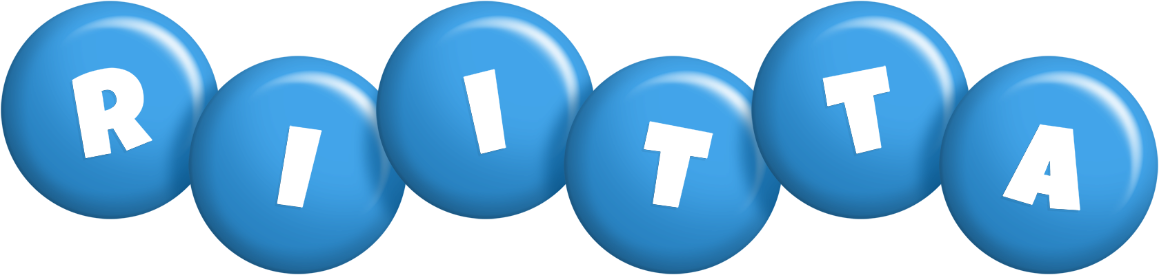 Riitta candy-blue logo