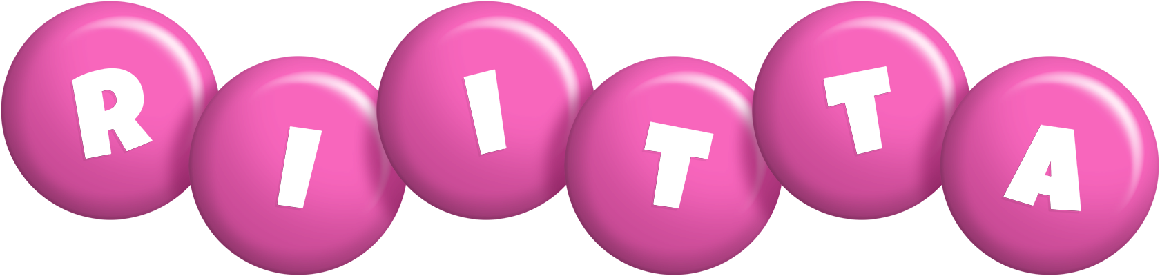 Riitta candy-pink logo