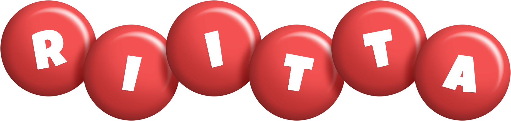 Riitta candy-red logo
