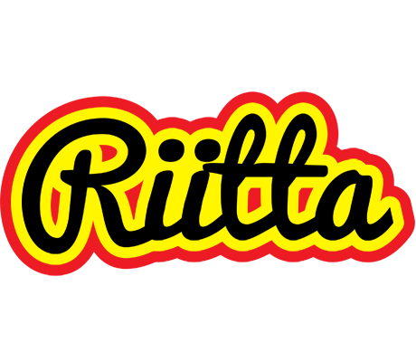 Riitta flaming logo