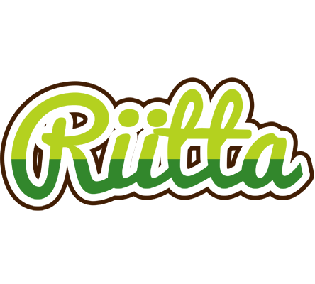 Riitta golfing logo