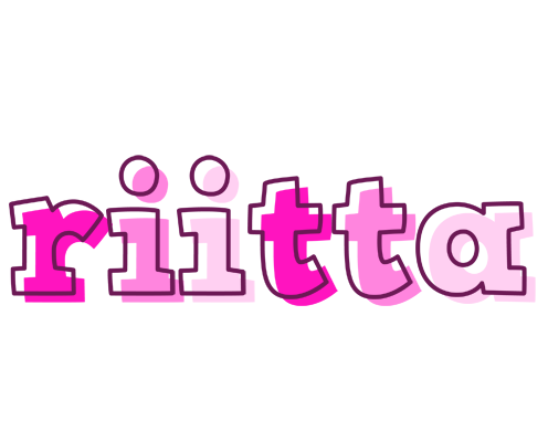 Riitta hello logo