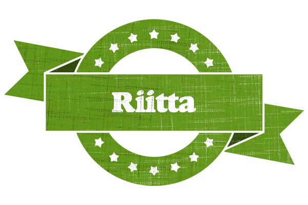 Riitta natural logo