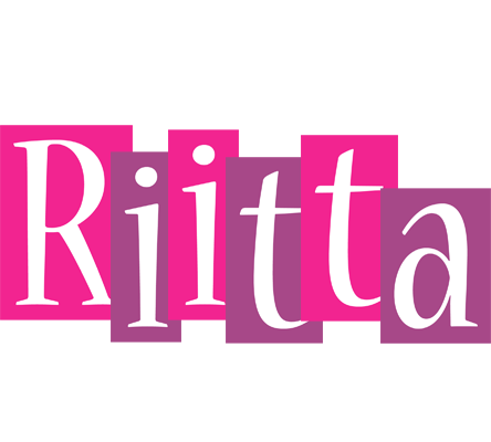 Riitta whine logo