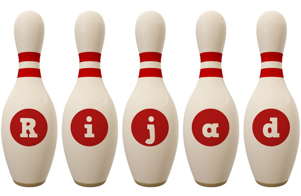 Rijad bowling-pin logo