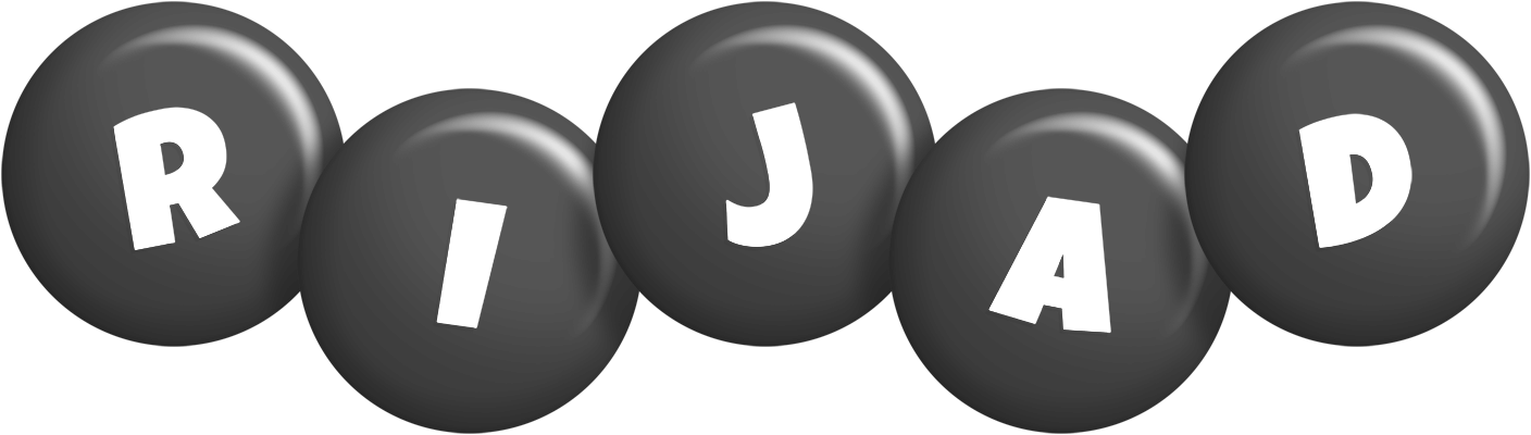 Rijad candy-black logo