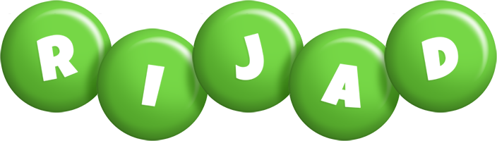 Rijad candy-green logo