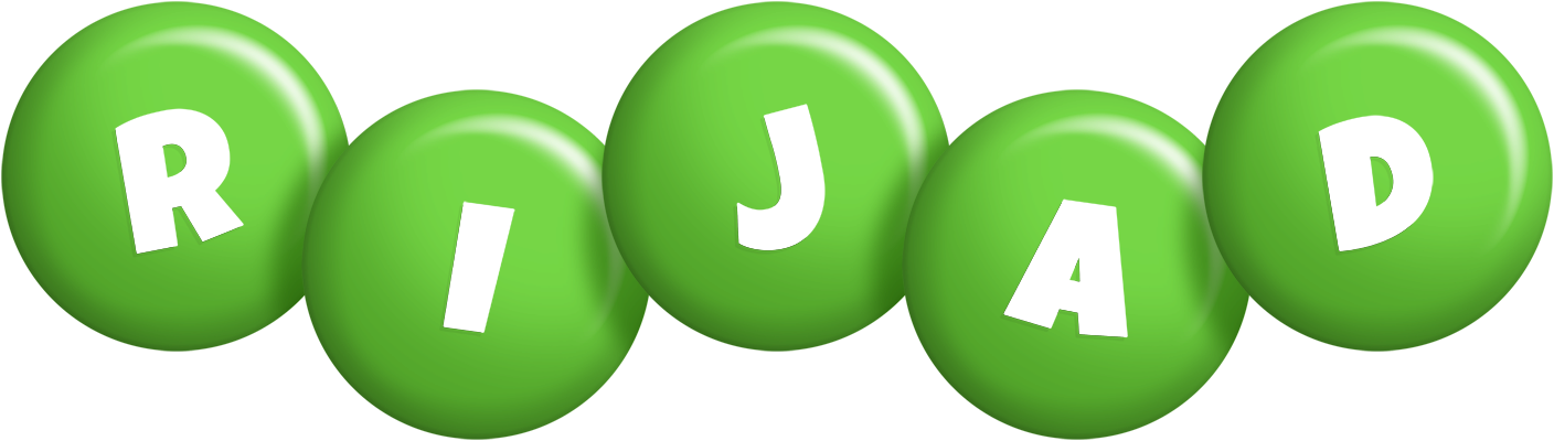 Rijad candy-green logo