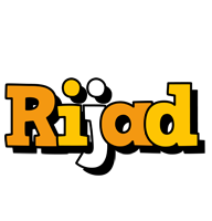 Rijad cartoon logo