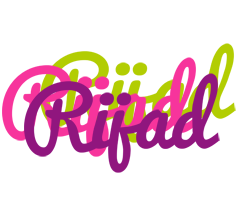 Rijad flowers logo