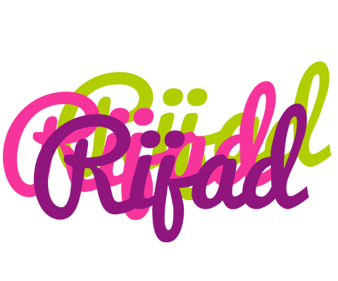 Rijad flowers logo