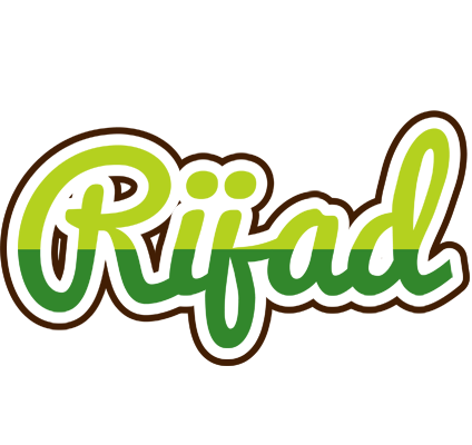Rijad golfing logo