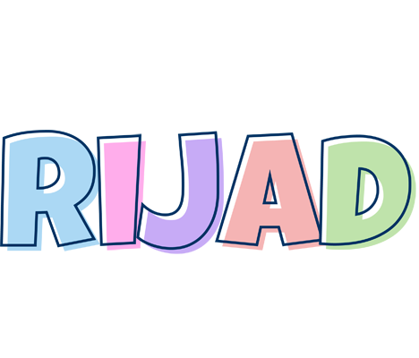 Rijad pastel logo