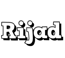 Rijad snowing logo