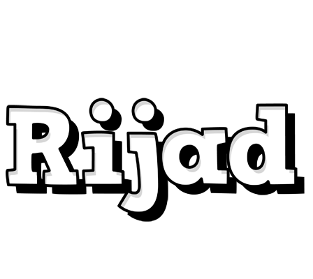 Rijad snowing logo