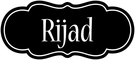 Rijad welcome logo