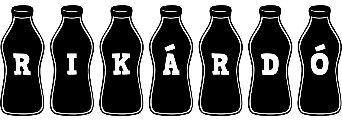 Rikárdó bottle logo