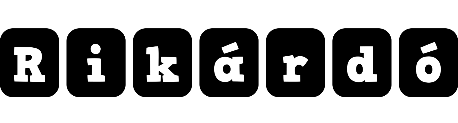 Rikárdó box logo