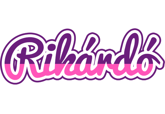 Rikárdó cheerful logo