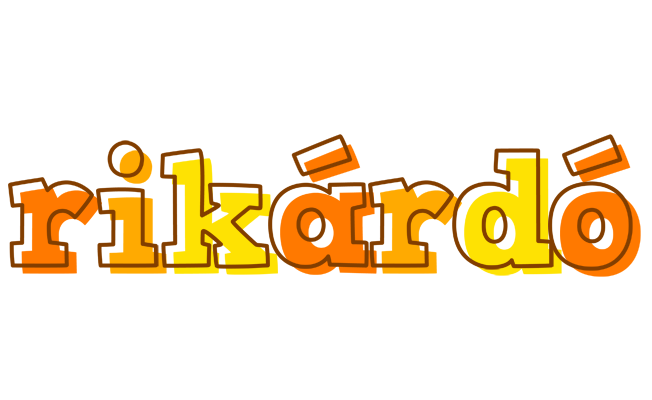 Rikárdó desert logo