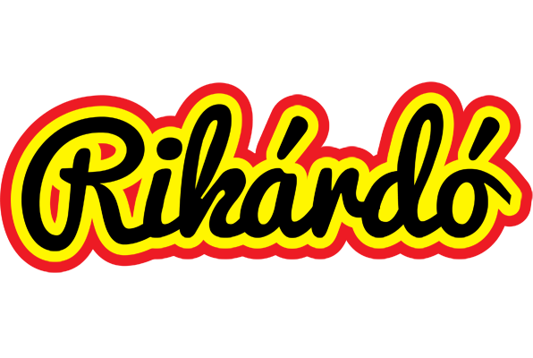 Rikárdó flaming logo