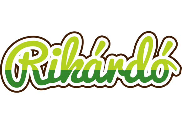 Rikárdó golfing logo