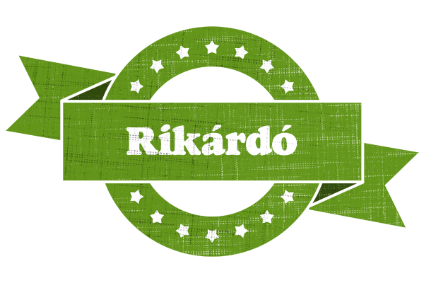 Rikárdó natural logo