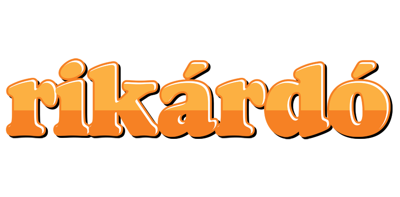 Rikárdó orange logo