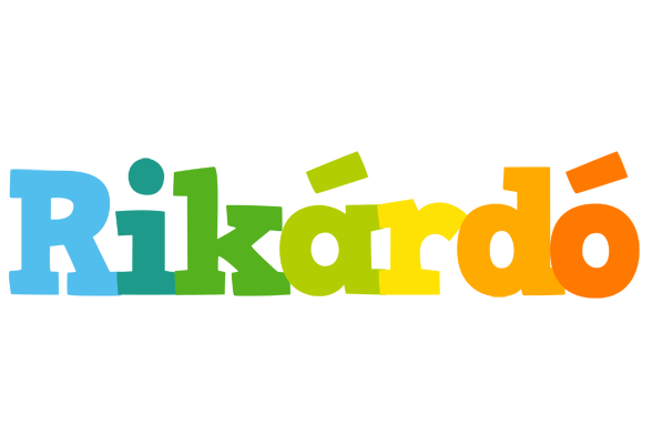 Rikárdó rainbows logo