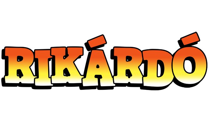 Rikárdó sunset logo