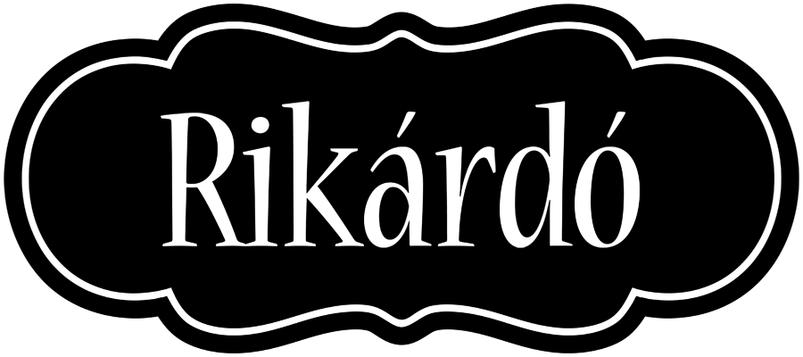 Rikárdó welcome logo