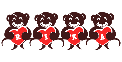 Rika bear logo