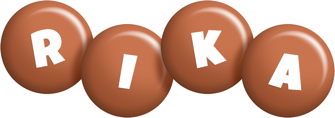 Rika candy-brown logo