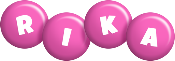 Rika candy-pink logo