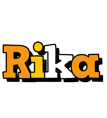 Rika cartoon logo