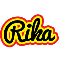 Rika flaming logo