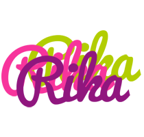 Rika flowers logo