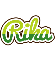 Rika golfing logo