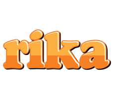 Rika orange logo