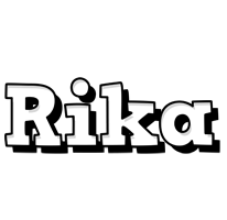 Rika snowing logo