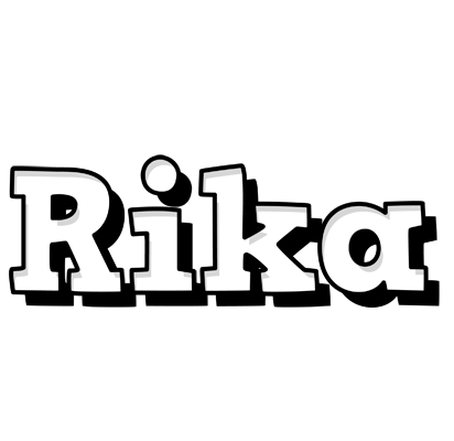 Rika snowing logo