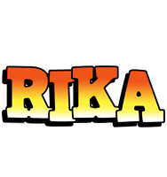 Rika sunset logo
