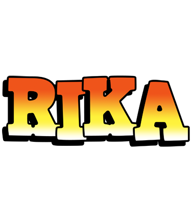 Rika sunset logo