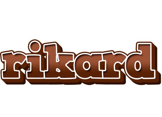 Rikard brownie logo