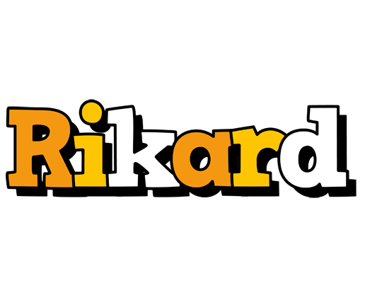 Rikard cartoon logo