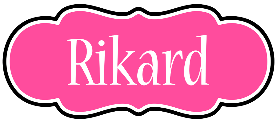 Rikard invitation logo