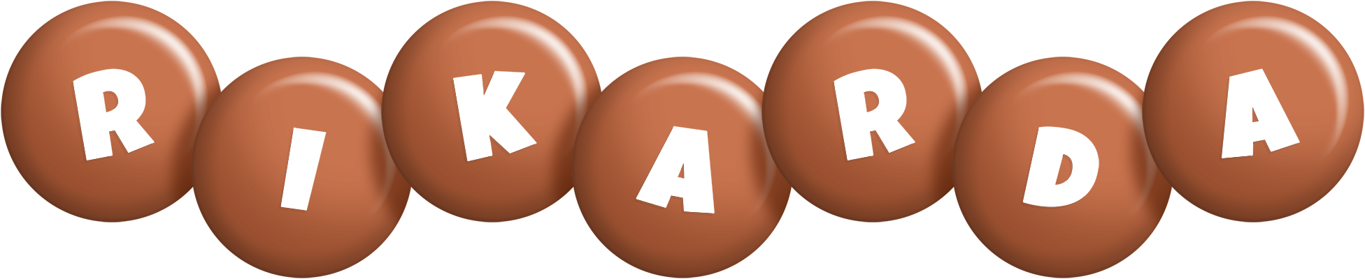 Rikarda candy-brown logo
