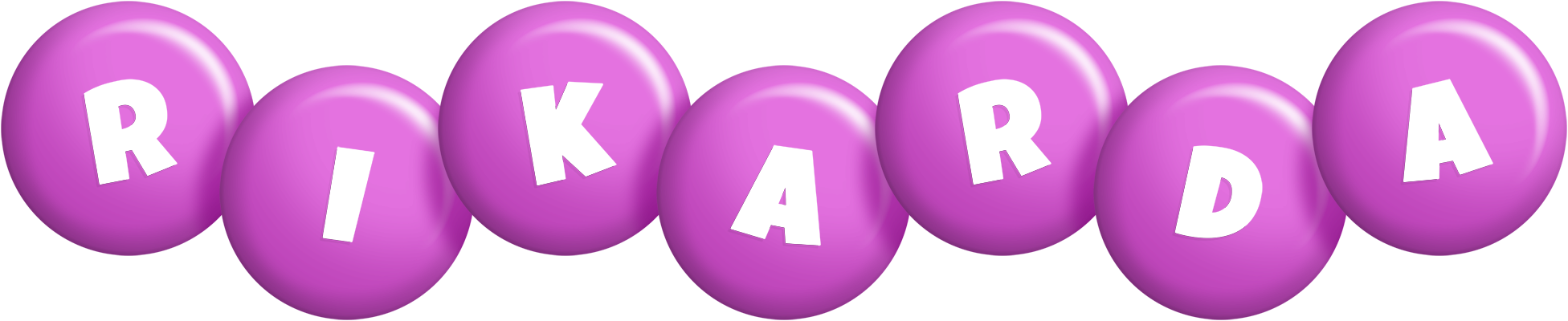 Rikarda candy-purple logo