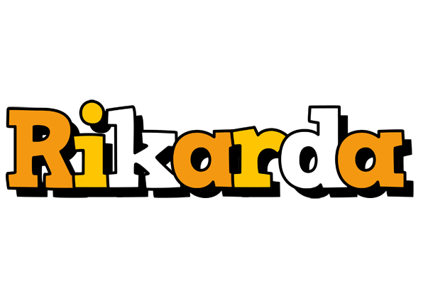 Rikarda cartoon logo